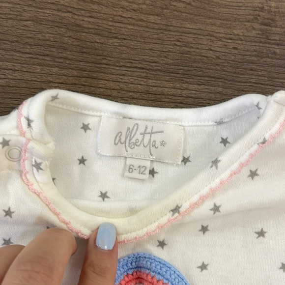 Albetta Rainbow Onepiece 6-12M - Picture 3 of 5